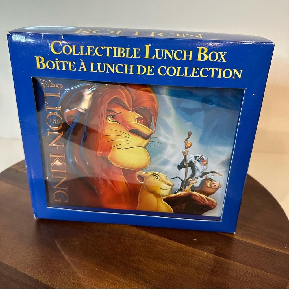 Disney Lion King Collectible Lunch Box – New in Box Metal Tin